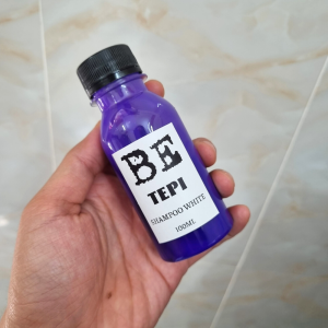 Dầu Gội Tím Khử Vàng 500ml 100ml - [FreeShip Max] - Gội Tím BE TEPI KHỬ ÁNH VÀNG giữ màu cho tóc nhuộm tóc tẩy bền màu (Misaka store)