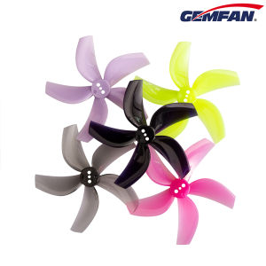 Gemfan 63mm 5-Blade Propellers for RC Drones - 4 Pairs 8PCS in Purple Black Yellow Gray Pink