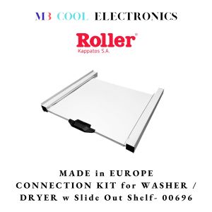 ROLLER CONNECTION KIT for WASHER / DRYER with DRAWER - 00696. NO DRILLING REQURIED! - MADE IN EUROPE