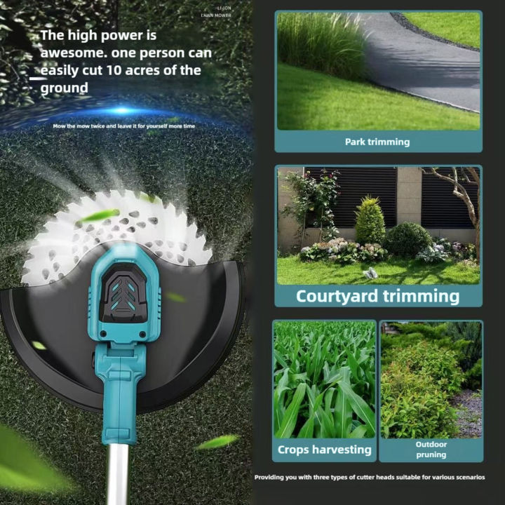Makita%20Cordless%20Lawn%20Mower%20168V%20Rechargeable%20Lithium%20Battery%20Portable%20Household%20Gardening%20Trimmer%20Electric%20Grass%20Cutter%203.0%20Full%20Quality%20Upgrade%20-%20Image%206