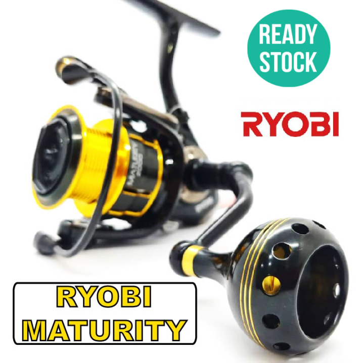 PESCA - RYOBI Maturity Fishing Reel 1000 2000 3000 4000 5000 6000