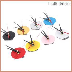 Pinellia flowers DIY acrylic wall clock cross stitch movement dial accessories watch core