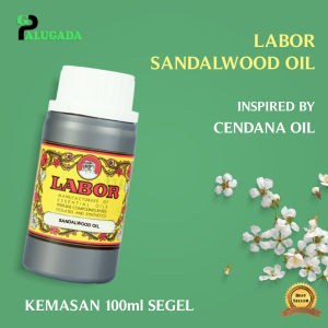 BIBIT PARFUM MURNI LABOR 100ml SEGEL SANDALWOOD OIL / CENDANA OIL