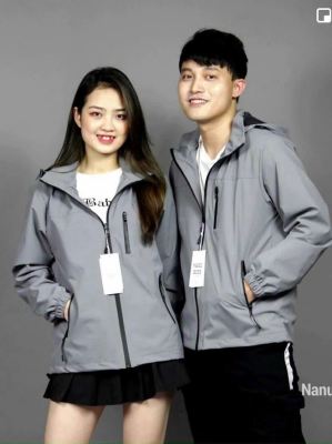 Áo khoác 3 khoá nam nữ lót lưới chống thấm nước