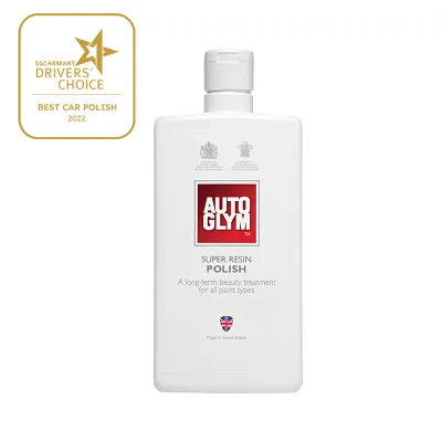 Autoglym Super Resin Polish | A legend in the world of car care | used to remove minor scuffs and scratches | restore gloss to all types of paintwork