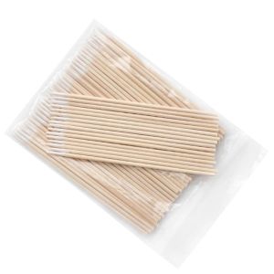 DORISNA Wooden Cotton Swabs Stick Lint Free Micro Brushes Eyelash Extension Glue Removing Tools Eyeliner Makeup Detail Clean Sticks
