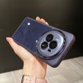 Trường Hợp Honor Magic 6 Pro Magic6Pro Magic6 Pro Ma Thuật vỏ điện thoại Với vỏ bảo vệ camera màu tím màu trắng đen xanh dương Rõ Ràng Sang Trọng Thiết Kế Mới Bìa Vỏ Cho Cậu Bé Người Đàn Ông Cô Gái Phụ Nữ. 