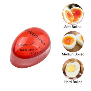 Egg Timer Alat Pengukur Kematangan Telur Rebus/Pengukur Suhu Telur Berubah Warna