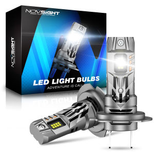 Novsight N63 90W High Power LED Headlight Bulbs 20000LM 9005 HB3 9006 HB4 6500K White Light for Car Headlights