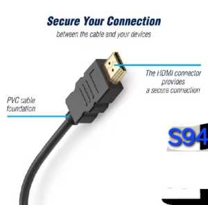 S94 USB 3.0 ADAPTOR CABLE HDTV ADAPTER SPLITTERHDMI ADAPTOR TYPE MALE FEMALE 1080p FULL HIGH QUALITY