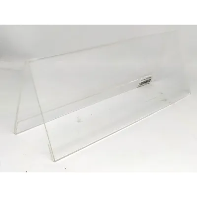 Papan Nama Meja Akrilik 2 Sisi 10X25 Cm