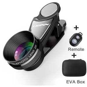 2X Telephoto Portrait Professiaonal HD Mobile Phone Camera Telephoto for iPhone  Smartphone and Video Shooting