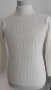 PIJU Winter High Neck Thick Warm Sweater Men Turtleneck Sweaters Slim Fit Pullover Knitwear