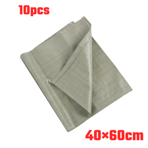 Oversize Sako Bag / Green Woven Poly Sacks Bag / for Construction Transport / Heavy Duty Flood Sand Bags / Household Warehouse Storage Bags