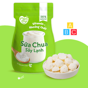 Mămmy Sữa Chua Sấy Khô Hữu Cơ Chống Hóc Cho Bé Từ 6 Tháng - Túi 20g