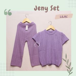BARU Setelan Celana dan Cardigan Rajut Anak Perempuan Jenny Joly Set