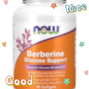 Berberine HCl 500mg Supplement NOW Foods 90 Vegan Capsules Optimize The Body’s Glucose Metabolism Sustain Lipid Levels Within Normal Range Natural Cardiovascular Support Nutrient