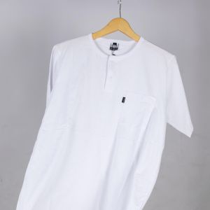 Otsky Otsky Kaos Pria Pocket Kancing Henley tee Cotton Combed 24s Pendek