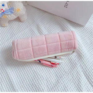 NEW! Gifu Fluffy Pencil Case / Kotak Pensil Empuk Premium Lembut / Kotak Pensil Bantal Aesthetic Korea / Kotak Pensil Premium Kotak Kotak