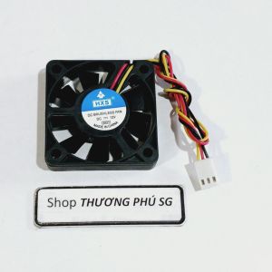 Quạt 5Cm / Dày 1.2Cm - Điện áp DC 12V (Loại 3 dây đầu 3 Pin) NEW