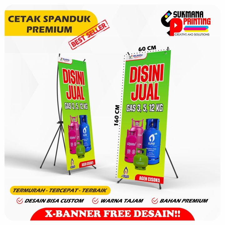 Premium X Banner Stand 24x72 With Travel Bag - Restaurant & Store Display (Stand Only)
