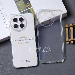 Case Tecno Camon 30 4G Tecno Camon 30 Pro 4G Tecno Camon 20 Pro Premium Softcase Clear 2.0mm Case Bening Tecno Camon 30 4G Tecno Camon 30 Pro 4G Tecno Camon 20 Pro