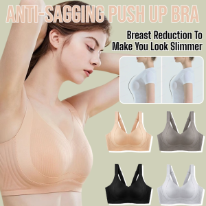 Seamless Anti-sagging Womens Bra Adjustable Non-wired Underwear Big Breasts Look Smaller