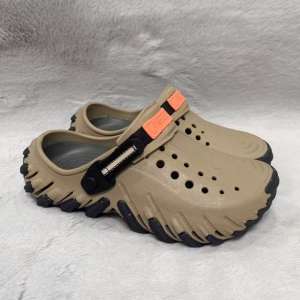 ECHO CLOG Mens Casual Sport Sandals – featuring reflective straps and laser-etched codes.