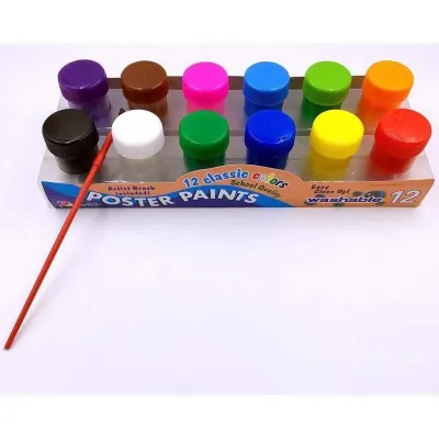 AS Washable Poster Color Paints By 6/12