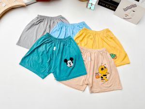 (Mẫu Mới)-10 chiếc Quần đùi chục cho bé-chất thun lạnh thông hơi thoáng mát- thấm hút rất tốt
