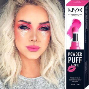 Son kem lì NYX Professional Makeup Powder Puff Lippie Powder Lip Cream 12ml - nhiều màu