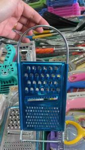 (3in1) ที่ขูดฝอยผักผลไม้ แบบสแตนเลส ที่ขูดมะละกอ ที่ขูดแครอท ที่ขูดผักผลไม้ ที่ขูดชีส ที่สไลด์ผัก