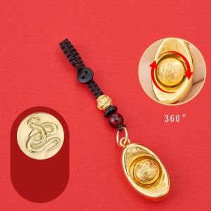 Aksesoris Fengshui Keberuntungan Gantungan Kunci 12 Shio Rotating Simbol Rejeki Simbol Rejeki