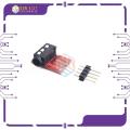 3.5mm Plug Jack Stereo Plastic + Metal TRRS Headset Audio Socket Breakout Board Extension Connector Module. 