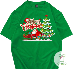 เสื้อยืดลาย Merry Christmas 2024 No 04-05-06 เนื้อผ้า cotton 100% มีทั้งเด็กเล็กและของผู้ใหญ่