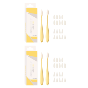 2Pcs Art Blending Stumps with 20 Replacement Sponge Tip Sketch Eraser Blending Tool For Highlighting Detailing Shading