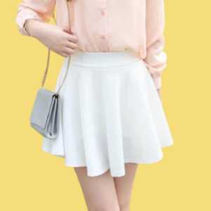 ROK MINI DEWASA KOREAN STYLE MUAT BB 35-65KG // ROK MINI POLOS BISA BUAT OLAHRAGA