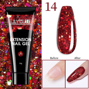 BORN PRETTY 30ml Extension Gel Nail Nail Art Polish Nail UV Gel Acrylic Nail Glitter Sequins Soak Off UV Extend Gel For Nail Extensions hot sales