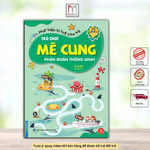 Trò chơi mê cung - Phán đoán thông minh (sách bản quyền) (2-8 tuổi)