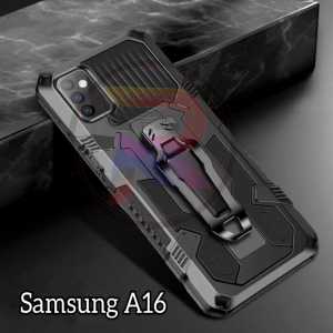 Casing Hp Untuk Samsung Galaxy A16 HardCase Kick Standing Armor Belt Clip Terbaru