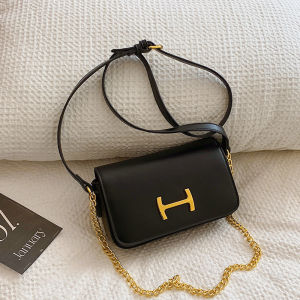 Ielgy Túi đeo nách một bên vai dễ phối màu trắng cho Nữ Túi Dây chuyền đeo thời trang đeo chéo