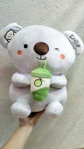 Dreamtoys96 Boneka Koala Boba Sit Koala With Boba Cups L