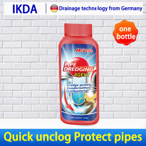 【Ready in Stock】Sink & Drain Cleaner Powerful Kitchen Pipe Dredging Agent Strong Declogger For Floor Drains Sinks Toilets Bathtubs ect Dredge Deodorant Toilet Sink Drain Cleaner Sewer Household Cleaning Tools Toilet Bowl Clog Remover