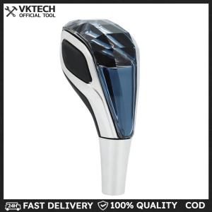 Touch Activated Gear Shift Knob with 7 Colors Crystal Gear Shift Knob Crystal Automatic Shift Knob Compatible with Most Cars