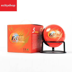 ลูกบอลดับเพลิงขนาดเล็ก (FAFB) เฝ้าระวังเพลิงควบคุมดับไฟอัตโนมัติ ลูกบอลสามารถใช้งานได้ในบ้าน, อาคาร, และอายุการใช้งาน 5 ปี (สีแดง) ขนาด 4 นิ้ว