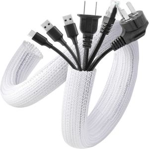 [24-hour delivery] Cable management sleeves wire protectors cable tubes USB cables power cord protection