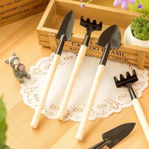 set sekop garpu cangkul mini 3 in 1 / alat berkebun / garden
