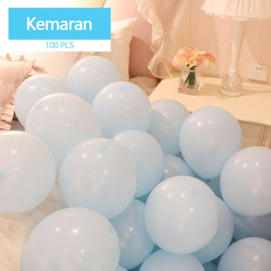 ลูกโป่ง ลูกโป่งตกแต่ง ลูกโป่งเมทัลลิก สีโครเมี่ยม (แพ็ค 100 ใบ) ลูกโป่งสีโครม ลูกโป่งโลหะเงา สําหรับตกแต่งเวที ปาร์ตี้ Macaron Balloon