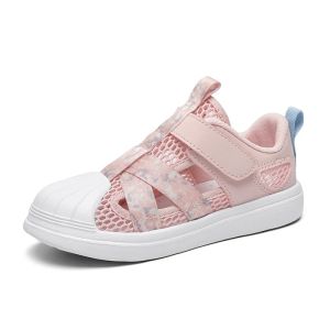 Summer Breathable Kids Sandals Boy and Girl Fashion Sneakers Lightweight Non Slip Walking Shoes Comfortable Sport Shoes2026