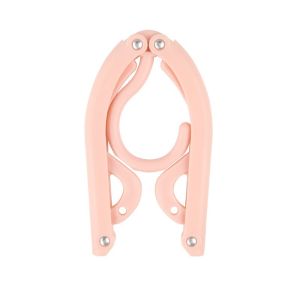 【SG In Stock🔥】Travel Folding Clothes Hanger Portable Household Plastic Retractable Non-slip Clothes Drying Rack
